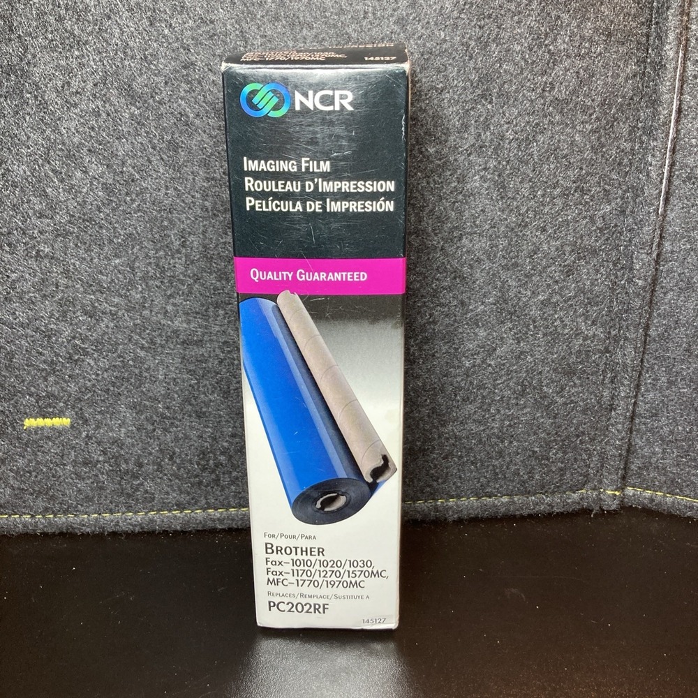 NCR Imaging Film Roll PC-202RF Brother Fax 1010 1020 1030 MFC-1770 Made‎ in USA